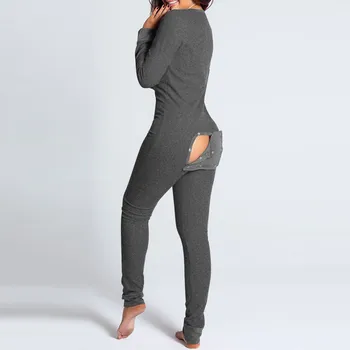 2021 Naujas Suaugusiųjų Jumpsuits Funkcinės Sagomis Atvartu Spausdinti Moters Nuimamas Sleepwear Pižama Kostiumas Homewear Vienas Gabalas Jumpsuit