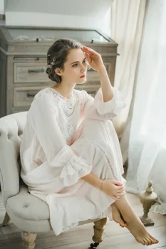 2021 Nėrinių Nightgowns Sleepshirts Namų Suknelė Sleep & Lounge Nightdress Seksualus Pižamą Moteris Naktį Dėvėti Kieto Sleepwear #H884