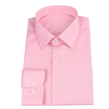 2021 Prabanga Oksfordo Suknelė Marškinėliai pagal Užsakymą, Medvilnės Pink Casual 