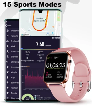 2021 SN87 Vyrų, Moterų Sporto Smart Žiūrėti IP68 Vandeniui APP Žemėlapis GPS Tracker Fitneso Širdies ritmo Monitorius Smartwatch 