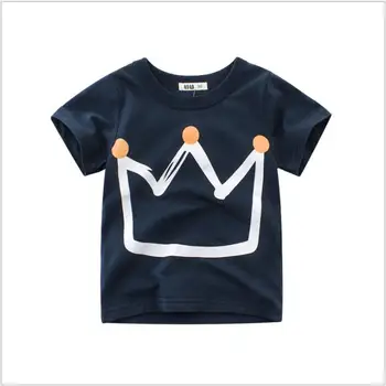2021 Vaikams Berniukas T-shirt Mergina Animacinių filmų Topai Mielas Kūdikis Medvilnės Tees Vasaros Drabužių Bamblys Mados T Shirts Vaikų Top Kostiumas