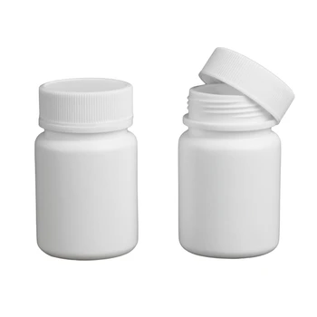 20pcs/aikštelė, nemokamas pristatymas 60ML HDPE medicina, butelis , vaistas, buteliukas su užsukamu, tabletes butelis , 60ml tablet butelis