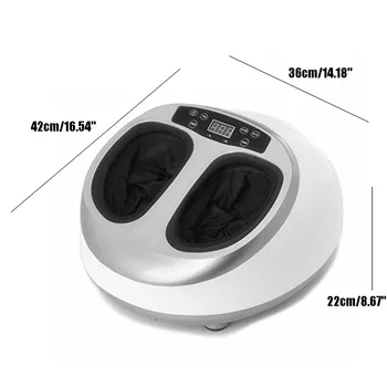 220V Elektros Antistress 3D Shiatsu Minkymo Oro Slėgio Foot Massager Priežiūros Centrinis, Su Šilumos ir Terapijos