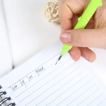 24 vnt Mielas animacinių filmų koala gelio rašiklis Kūrybos office raštinės reikmenys pen 0,5 mm, juodos didmeninė kawaii mokyklos reikmenys