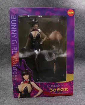 25cm Q-Šešių Sexy Bunny Mergina Erika Izayoi minkštas kūno Seksualių merginų PVC Veiksmų Skaičius, Anime Pav Modelis