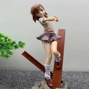 26cm Augalą Misaka Pav 1/7 PVC Veiksmų Anime Kolekcija Lėlės Modelis, Žaislai, Seksuali Mergina, Paveiksle Japonijos Suaugusiųjų Veiksmų Pav.