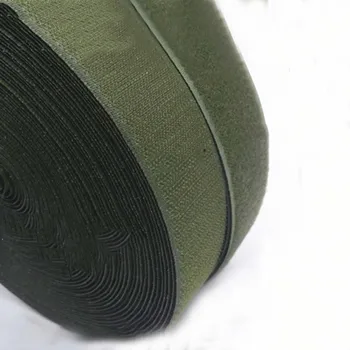 2m*2.5 cm alyvuogių nailono velcros fastener tape jokių klijų siuvimo magic loop kablys lipdukas juostelės drabužių klijuoti juosta velcroing dirželis