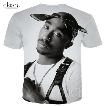 2Pac Roko Reperis Vyras Marškinėliai 3D Spausdinimo Tupac Amaru Shakur Hip-Hop T-shirts Negabaritinių Vasaros Streetwear Megztinis Vyrams, Moterims Tshirts