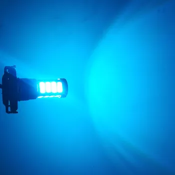 2vnt 9005 LED Lemputės Automobilių Rūko Žibintai, Dieniniai Žibintai DRL Žibintai 12V Balta Gintaro Ice Blue H8, H11 H16 9005 HB3 9006 HB4 P13w