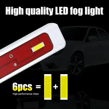 2VNT automobilio LED rūko lemputė H8 / H11 / H9CANbus lemputė BMW E46 E90 E39 E60 X5 E53 E70 