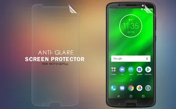 2vnt/daug Motorola Moto G6 plius NILLKIN Super Aišku, Anti-pirštų atspaudų Apsauginės Plėvelės ARBA Matinis Screen Protector Filmas