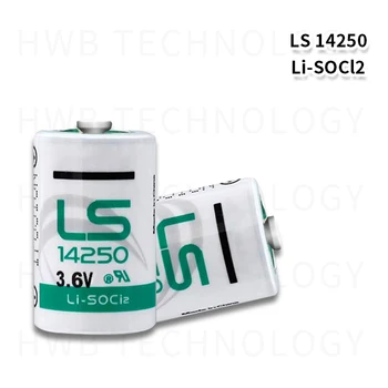 2vnt/daug Naujos originalios Saft LS14250 1/2AA 3,6 V PLC pramoninės automatikos įrangos CNC staklės ličio baterija Nemokamas pristatymas