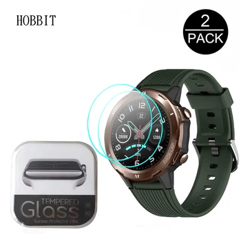 2VNT Grūdintas Stiklas UMIDIGI Uwatch GT Smart Watch Stiklo 2.5 D 0.3 MM HD Aiškus Sprogimų Atsparus Įbrėžimams Guard Filmas