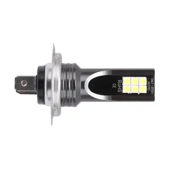 2VNT LED H7 Lemputė, priekinis žibintas SPT Chip LED Canbus Automobilių Šviesos 12000LM/Lempa 80W H9 H11 Mini HB3 HB4 Pjovimo Linijos 12V 24V Automobilio Stiliaus