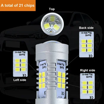 2vnt P13W PSX26W / SH23W / 12277 Lemputė LED Rūko Šviesos važiavimui Dieną, Už Peugeot 508 Audi A4 B8(CA219x2)