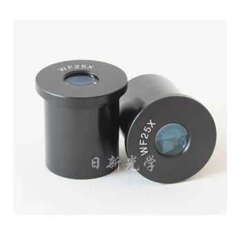 2X 25X 50X Plataus Kampo Optinis Okuliaro Lęšio 10mm Laukas Biologinio Mikroskopo Montavimo Dydis 23.2 mm