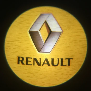 2x LED Automobilio Duris Logotipas Projektorius Lazerio Šviesos Renault Megane 3 