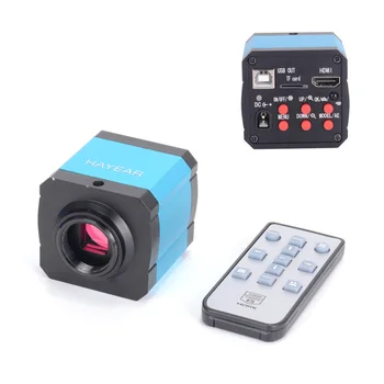 3.5 X-90X Trinokulinis Mikroskopu Stereo Mikroskopas Rinkinys 14MP HDMI USB Mikroskopo vaizdo Kamera su 144 LED Šviesos ir Stovėti PCB Remontas