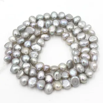 3-5mm Natūralus Baltas Pilka Gėlavandenių Perlų Nereguliarus Tarpiklis Prarasti Granules Aksesuarai, Papuošalų gamyba 