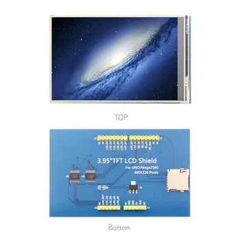 3.95 colių TFT LCD Ekranas Jutiklinis Ekranas 480X320 CH340G Mega 2560 R3 Valdybos Arduino Pakeitimo Ekranas