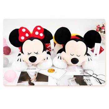 30 cm/46cm Mielas Disney Mickey Mouse Minnie Pliušinis Gyvūnų Įdaryti Žaislas Kūno Pagalvė PP Medvilnės Lėlės Gimtadienio, Kalėdų, Naujųjų Metų Dovanos