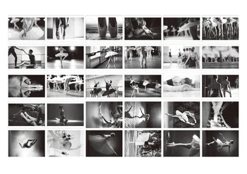 30 lapų/Set Beautiful Baleto Mergina Atvirukas /atvirukas/Žinutė Kortelės/Kalėdų ir Naujųjų Metų dovanų Kortelės