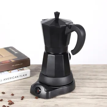 300ml Nešiojamieji Elektriniai Kavos virimo aparatas Nerūdijančio Plieno Espresso Mocha kavinukas Sietelis Įrankiai Filtras italijos Espresso kavos Aparatas