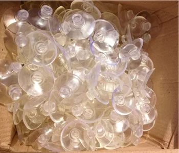 300pcs 3cm Plastiko Gumos siurbtukas vestuvių automobilių orkestru balionas apdailos skaidraus stiklo plastiko gyvis puodeliai