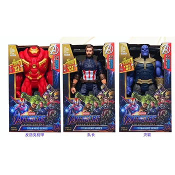 30cm Marvel Super Heroes Keršytojas Endšpilis Thanos Hulk Kapitonas Amerika, Toras Wolverine Nuodai Veiksmų Skaičius, Žaislai, Lėlės, už Vaikas Berniukas