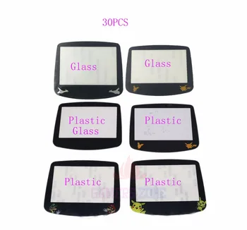 30PCS Plastiko, Stiklo GameBoy Advance GBA Screen Protector Objektyvas
