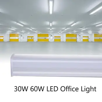 30W / 60W LED Garažas Šviesos Lubų Žiburiai, Namų, Sandėlių, Dirbtuvių Apšvietimo Lempos šaltai Balta 6000-6500K Lempos