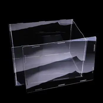 32x25x25cm Akrilo Atveju Display Box Vitrina Veiksmų Skaičius, 3D Modelį Lėlės Žaislas Produktų Mėginių vitrinos