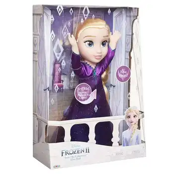 38 cm Disney lėlės, Žaislai Gali Dainuoti Užšaldyti Elsa Anna Princesė lėlės Sniego Karalienė Su Baterija Aksesuaras Vaikų mergaičių Rinkti žaislai