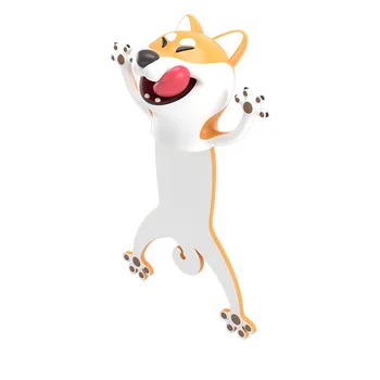 3D Gyvūnų Sulenkta Shiba Inu Panda Žymos Kūrybos Mini 3D Šuo Statulėlės, Amatai, Menas, Dekoras, Namų Biuro Stalo Apdailos