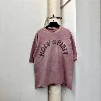 3D Kanye West sekmadienis Paslaugos Marškinėliai Vyrams, Moterims Vasaros Aukštos Kokybės Plautą Ar Senas Raudonas Vynas Kanye Šventoji Dvasia T-shirt Tees