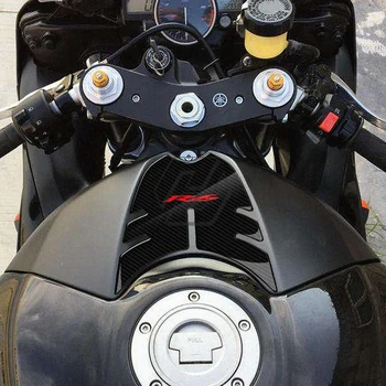 3D Motociklo Priekiniai Dujų Degalų Bako Dangtelio Raštas Tank Pad Atveju Yamaha YZF-R6 R6 2008-2016