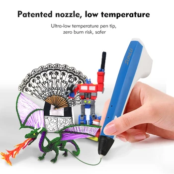 3D Rašiklis Vaikams Profesinės 1.75 mm PLA Gijų PCL Rašikliai Foreo Pildymas, Spausdinimo regalos originales pieštukas Su Greitas Pristatymas