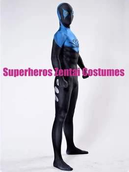 3D Spausdinimo Blue Beetle Cosplay Kostiumų Ted Kord Versija Spandex Supermeno Kostiumas fullbody Kietas zentai kostiumas helovinas mens kostiumai