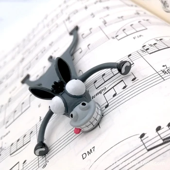 3D Stereo Gražių Animacinių filmų Gyvūnų Žymą Originalus Cute Kačių PVC Juokinga Studentas Vaikų Mokyklos Raštinės reikmenys Žymos Vaikams Dovanų