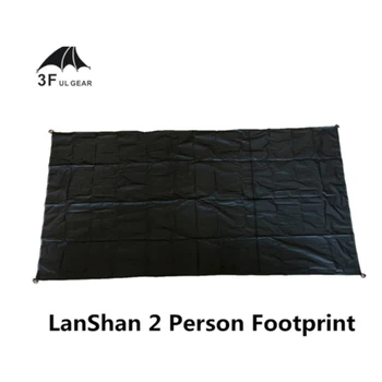 3F UL PAVARŲ LanShan 2 Palapinę pėdsaką vandeniui wearproof groundsheet originalus silnylon paklotas 210*110cm
