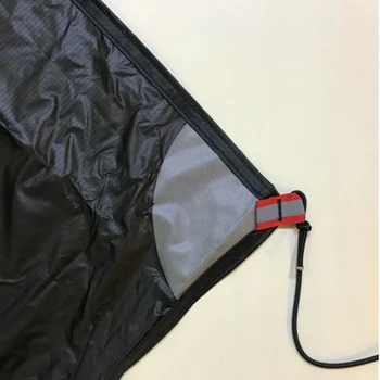 3F UL PAVARŲ LanShan 2 Palapinę pėdsaką vandeniui wearproof groundsheet originalus silnylon paklotas 210*110cm