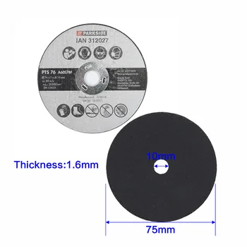 3inch 75mm 20pcs/set Dervos Pjovimo Diskai nutraukė Ratų Metalo Pjovimo Diskas Varantys Šlifavimo Įrankis Efektyvus Metalo Pjovimo
