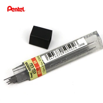 3pcs/daug Japonija Pentel C505 kilnojamojo pieštuku švino 2B/HB biuro ir mokyklos reikmenų, 0,5 mm, automatinis pieštukas švino