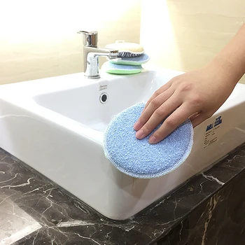 3PCS Didelio tankio antibakterinis valyti kempine virtuvės kempinę, vonios kambarys clean magic kempine nuvalykite šveitimo padas valymo šepetys Krosnelė