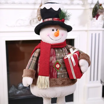 3pcs kalėdų lėlės medžio apdaila naujųjų metų dekoracijas elnių, sniego santa nuolatinis lėlės apdailos linksmų christmas2020
