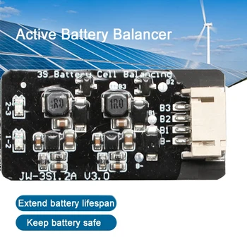 3S-3 Li-Ion Lipo Lifepo4 LVP Baterija Aktyvus Ekvalaizeris Balancer BMS 1.2 Pusiausvyrą Energijos Perdavimo Valdyba