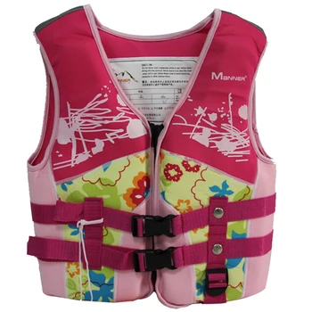 4-10 metų Vaikams gelbėjimosi Liemenė Vandens Sporto Putų gelbėjimosi Liemenė vaikams Nutolimas plaukimo banglente striukė su Išgyvenimo Saugos Whistl