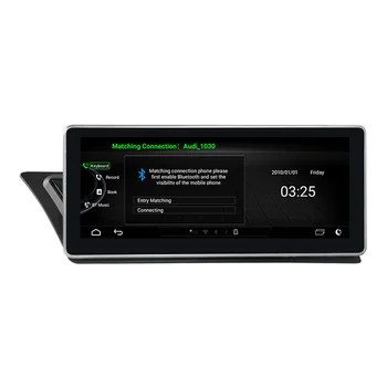 4+64 jutiklinis ekranas Android 9.0 Automobilio multimedijos Grotuvas GPS Garso Audi A4 Audi A5 2009-m. radijo vaizdo stereo wifi, nemokamas žemėlapio