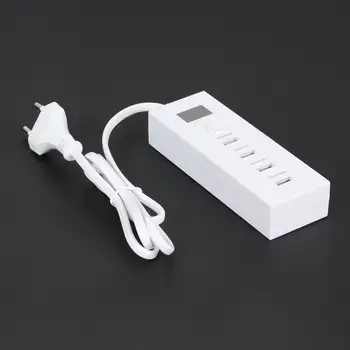 4 Uostų Daugiafunkcis USB Kroviklis Greito Įkrovimo Smart Plug Power Strip 5V 2A Išplėtimo Lizdas(ES) Namų Elektronika