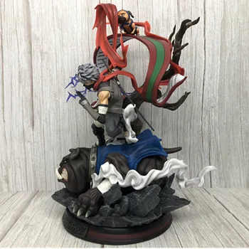 41cm Naruto Hatake Kakashi Mūšis Forma Statula PVC pilnametražis Veiksmų Skaičius, Stalo Apdailos Kolekcijos Modelis Žaislai